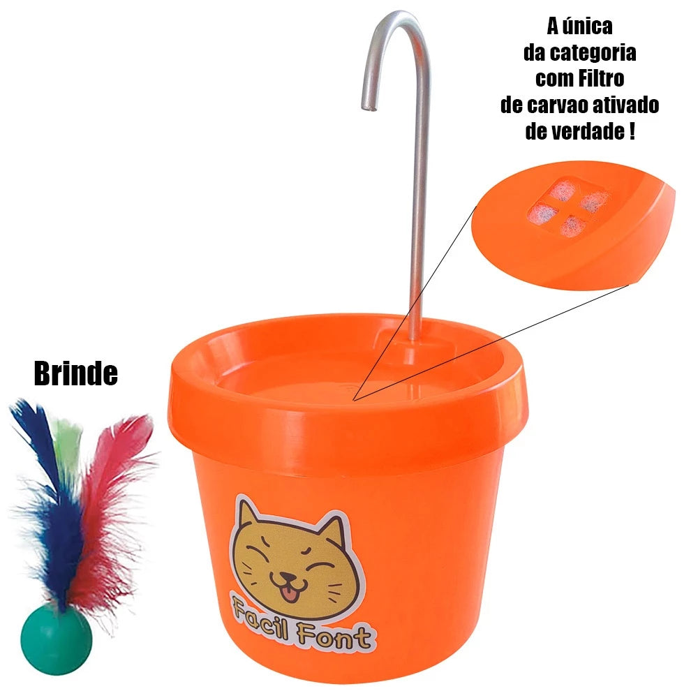 Bebedouro Fonte Para Gatos FacilFont