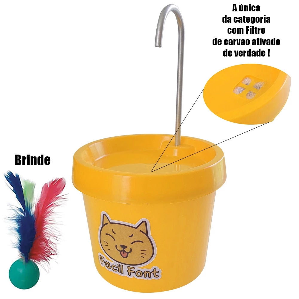 Bebedouro Fonte Para Gatos FacilFont