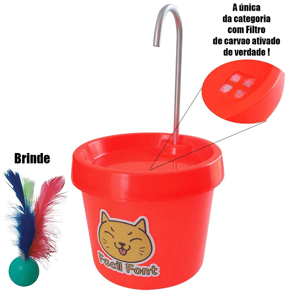 Bebedouro Fonte Para Gatos FacilFont