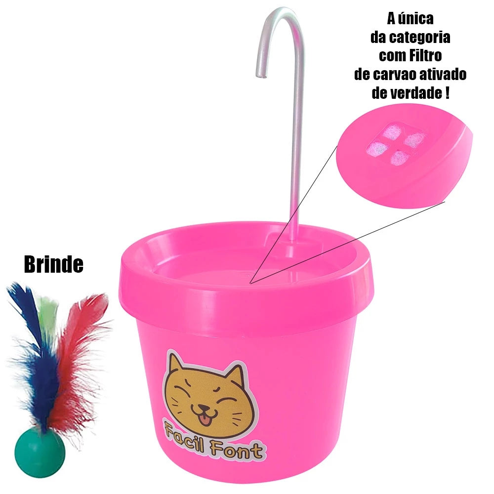 Bebedouro Fonte Para Gatos FacilFont