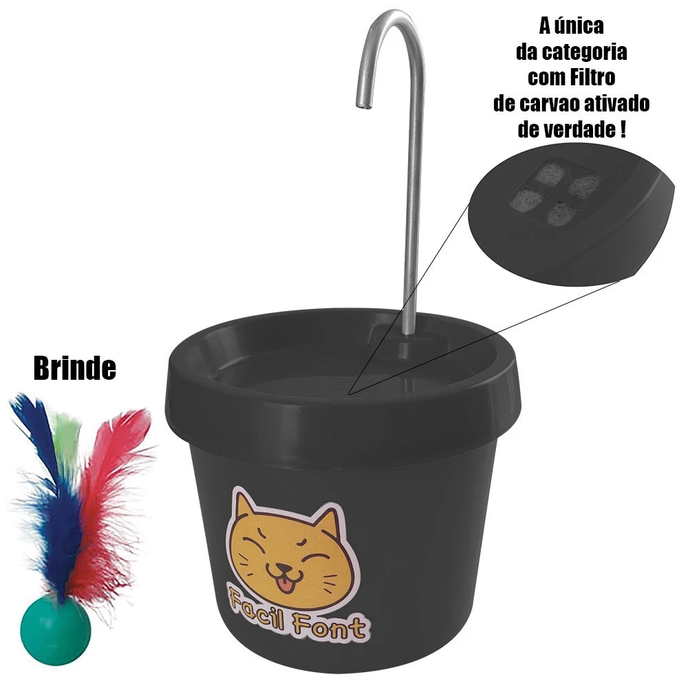Bebedouro Fonte Para Gatos FacilFont