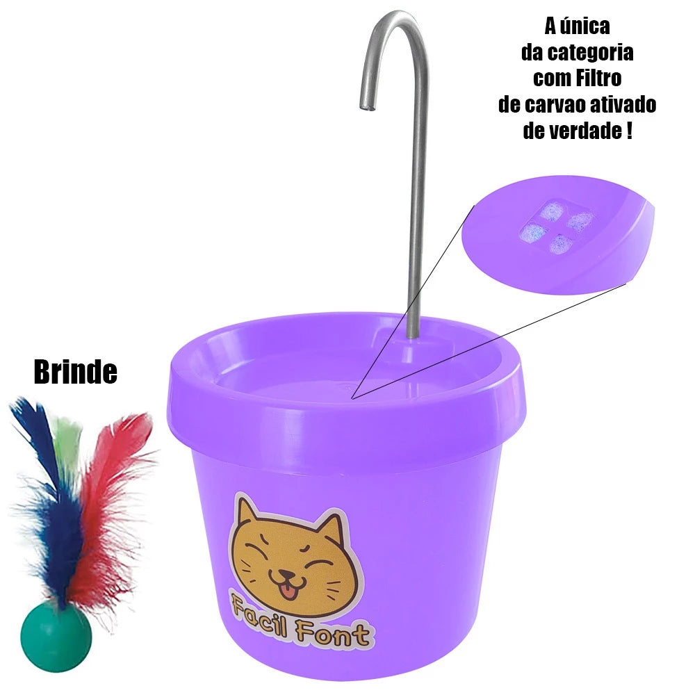 Bebedouro Fonte Para Gatos FacilFont