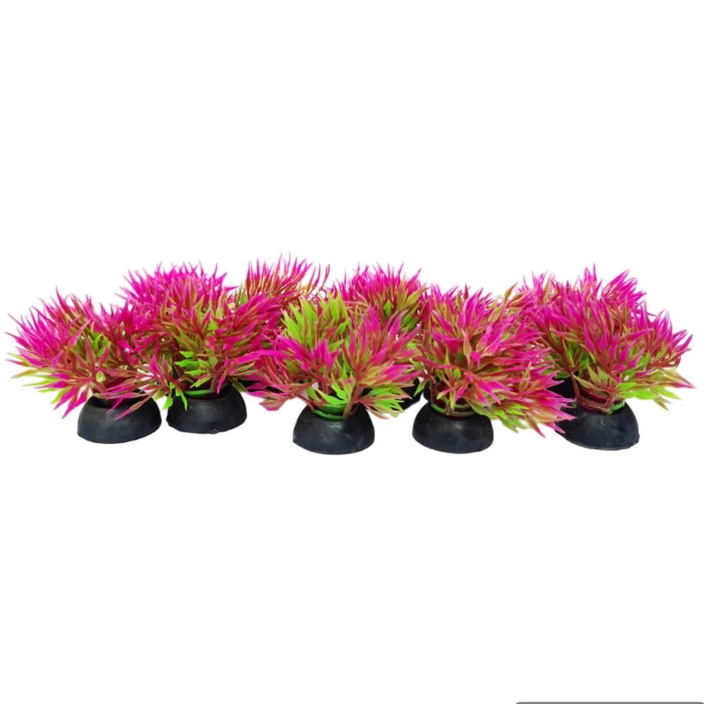10 Mini Planta Artificial Plantinha - decoração para aquário
