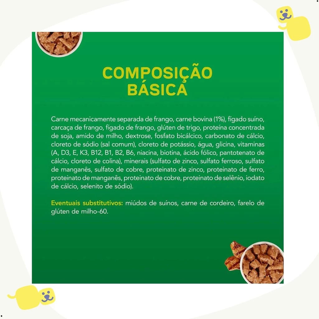 Kit 15 unidades Sachê Dog Chow® 100g