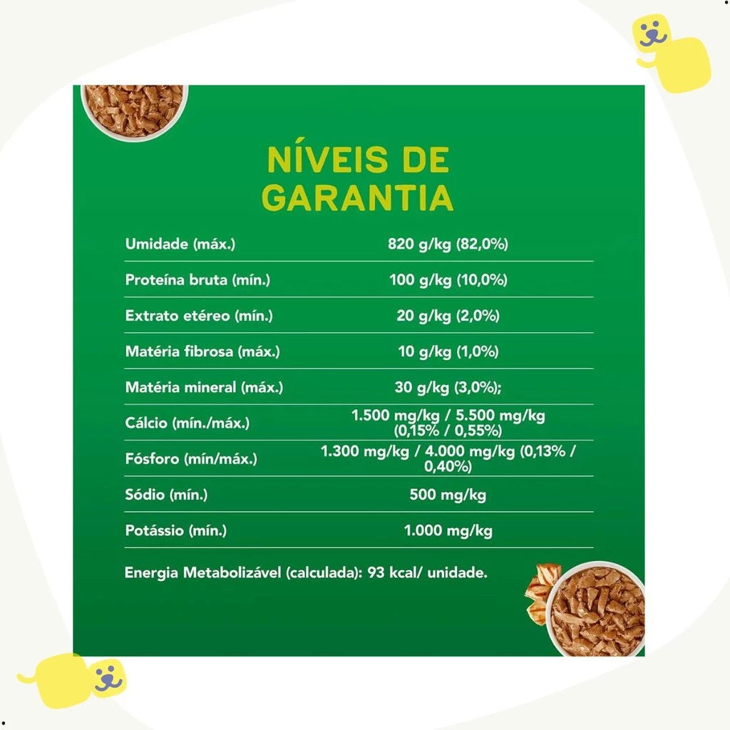 Kit 15 unidades Sachê Dog Chow® 100g