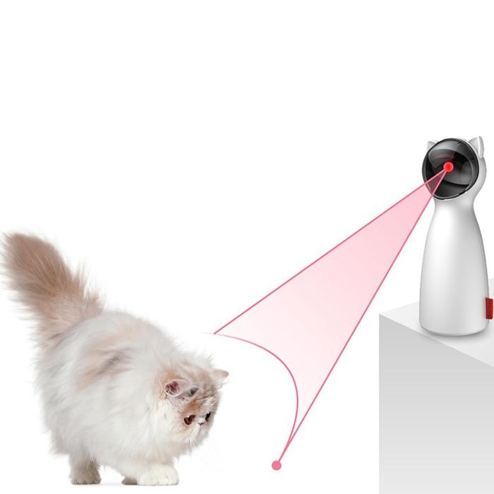 Brinquedo Com Laser Automático - Estimulante de Exercícios para Gatos