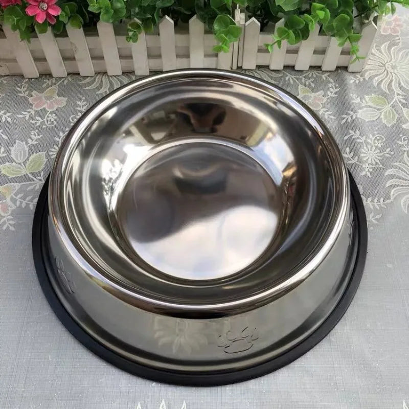 Comedouro e Bebedouro de Inox