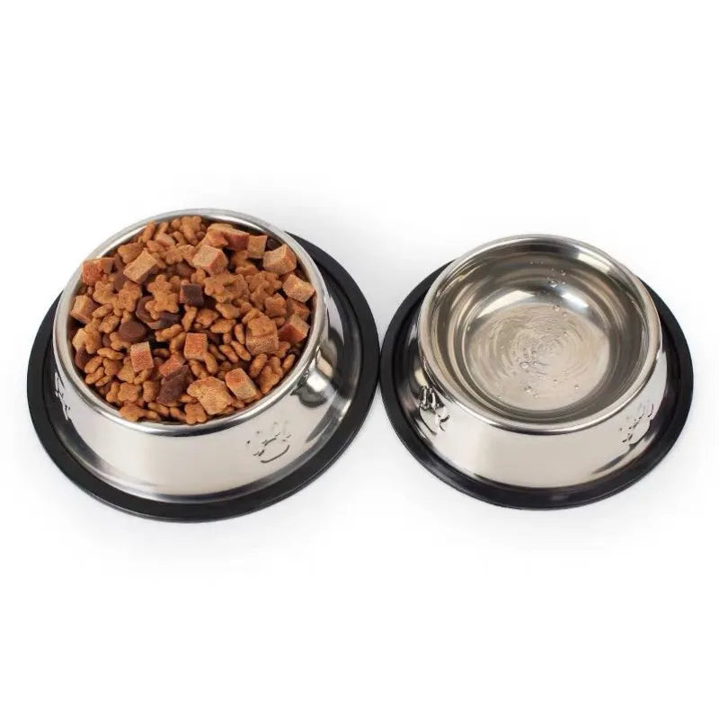 Comedouro e Bebedouro de Inox