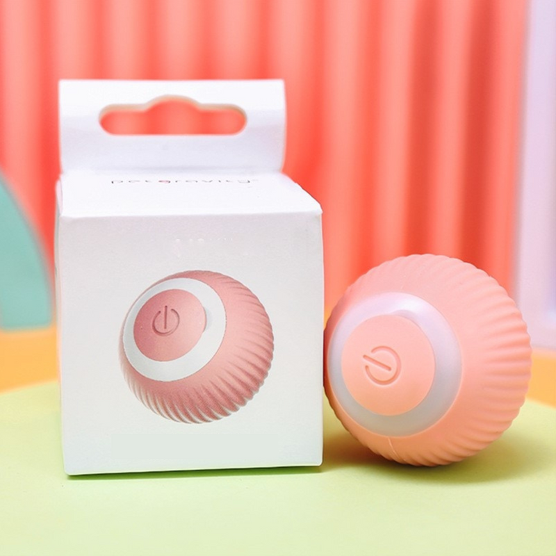 Bolinha Brinquedo Bola Pets Gato Cachorro Eletrônica Interativo Para Gatos Brincarem Sozinhos
