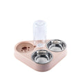 Comedouro para Gatos - 3 em 1 - Dispersor de Água