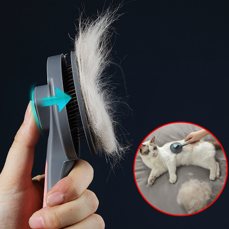 Escova removedora de pelos pet