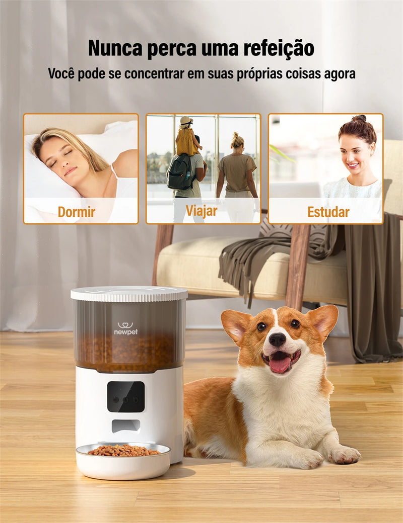 Automatic Pet Feeder - Alimentador de Pets Remoto com WIFI