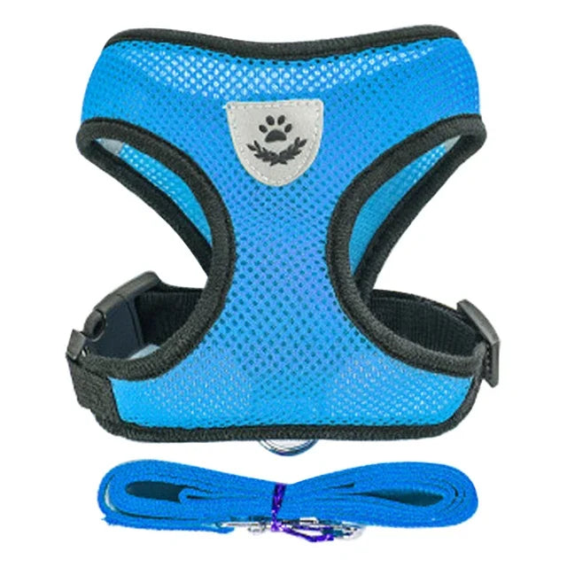 Coleira-Colete - Harness Vest Walking