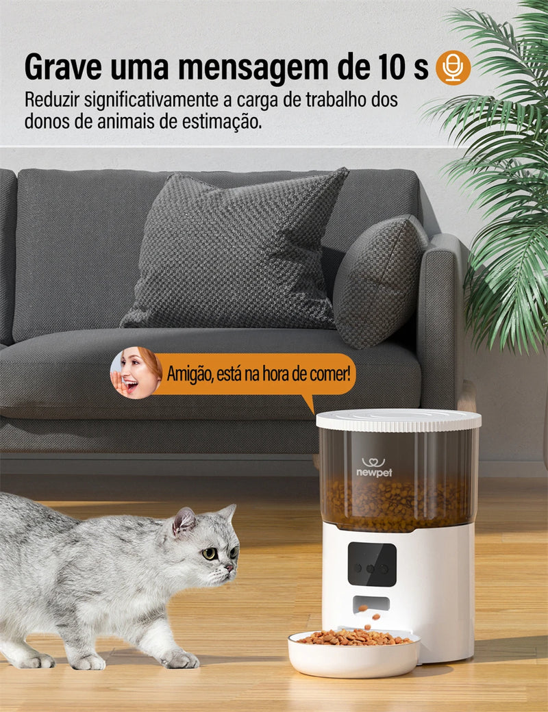 Automatic Pet Feeder - Alimentador de Pets Remoto com WIFI