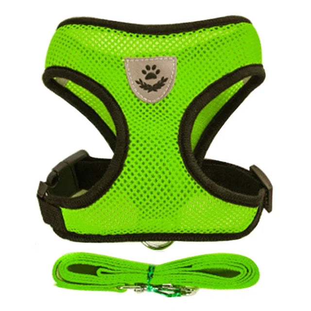 Coleira-Colete - Harness Vest Walking