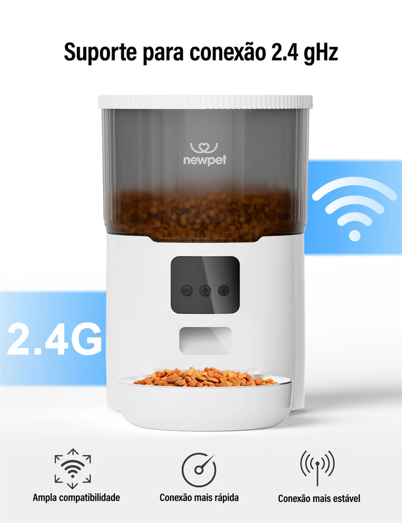 Automatic Pet Feeder - Alimentador de Pets Remoto com WIFI