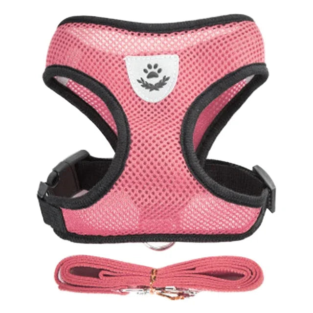 Coleira-Colete - Harness Vest Walking