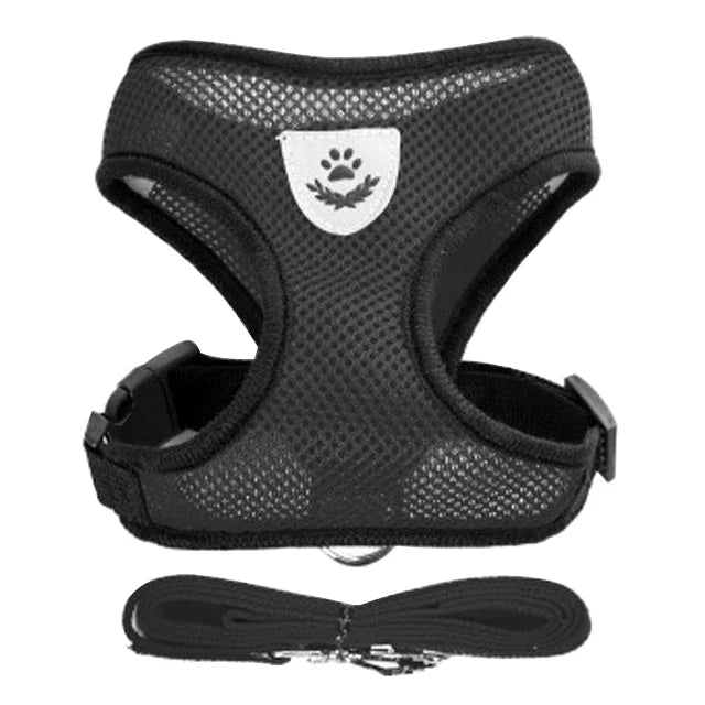 Coleira-Colete - Harness Vest Walking