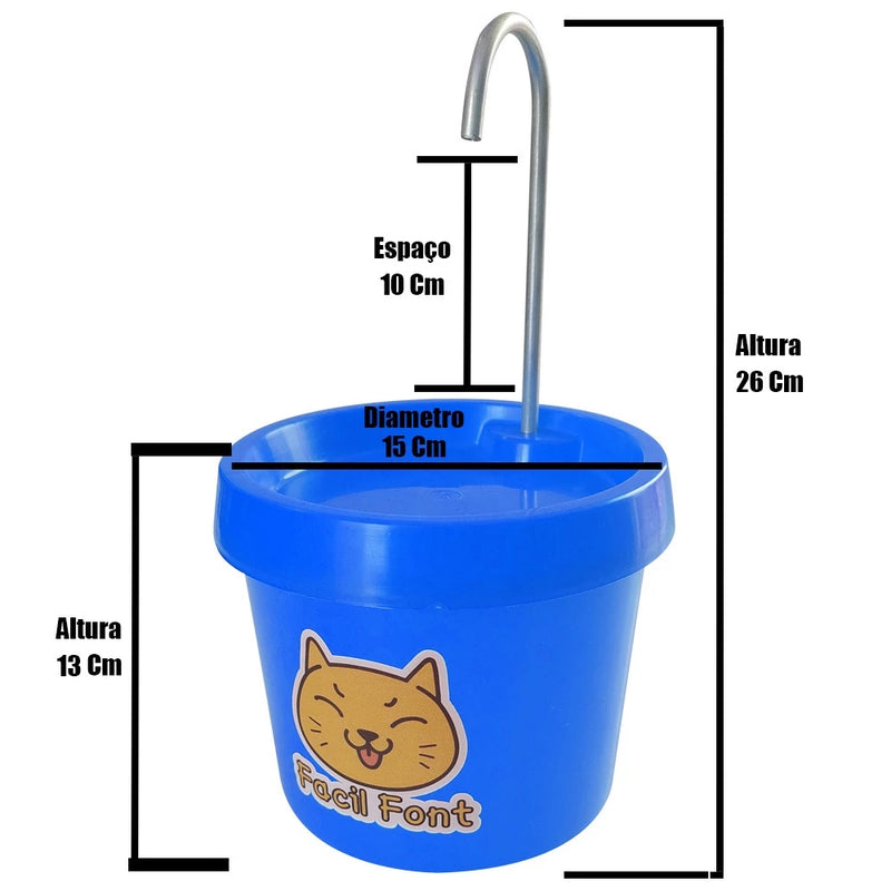 Bebedouro Fonte Para Gatos FacilFont