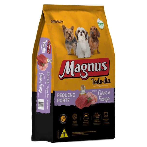 Ração Magnus Todo Dia Adulto Raça Pequena 10,1 kg
