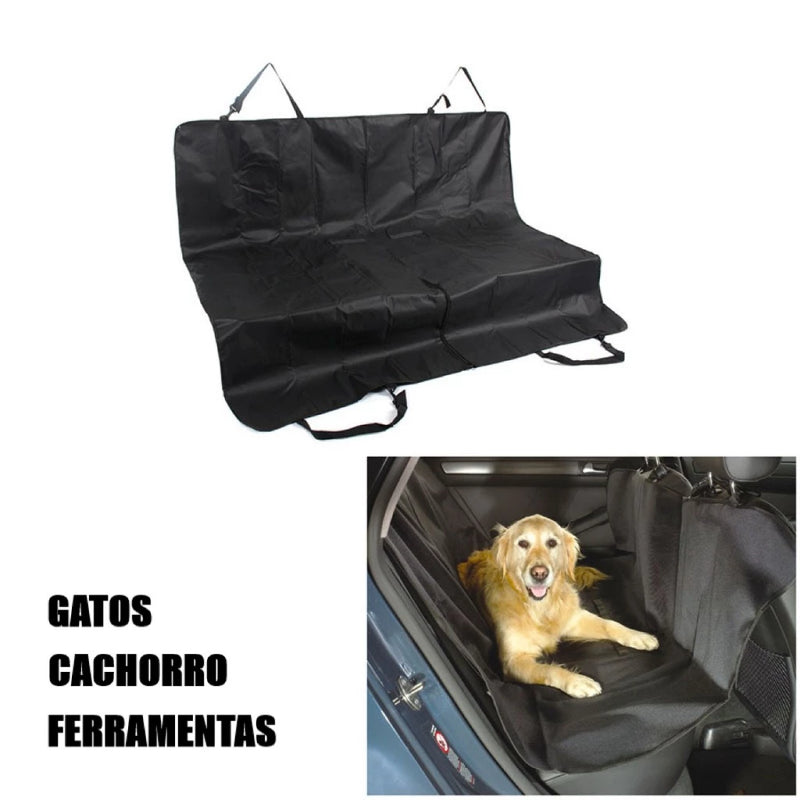 Capa Protetora Impermeável Para Banco do Carro - Pet Cão e Gato
