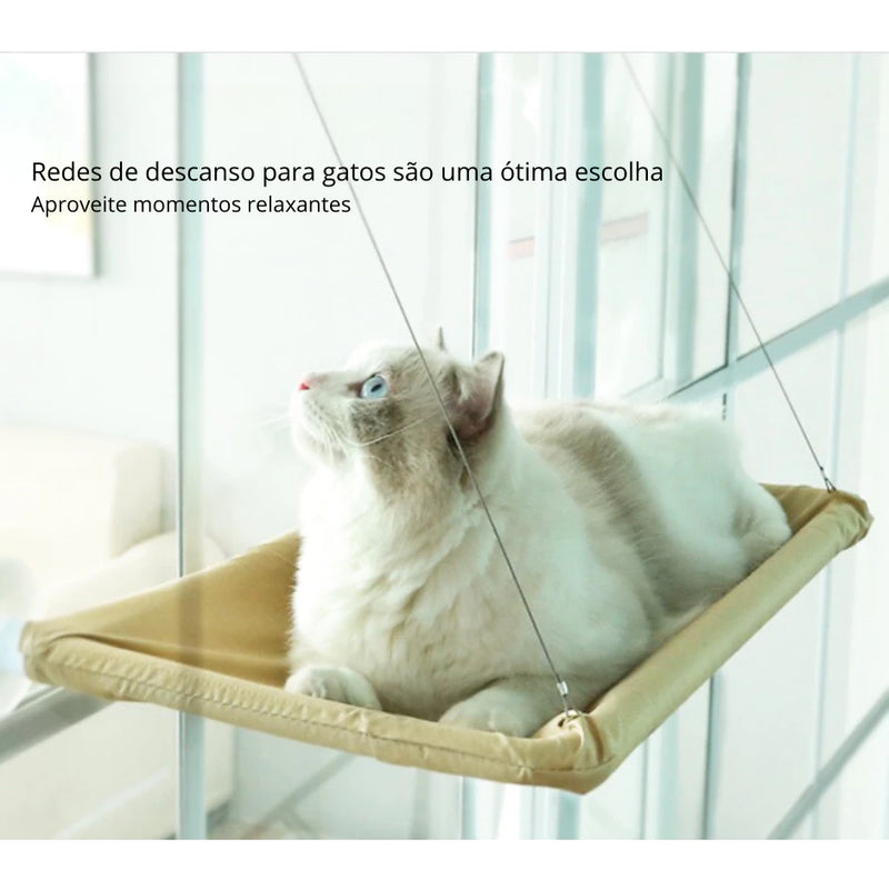 Cama Suspensa para Gatos até 20 Kg