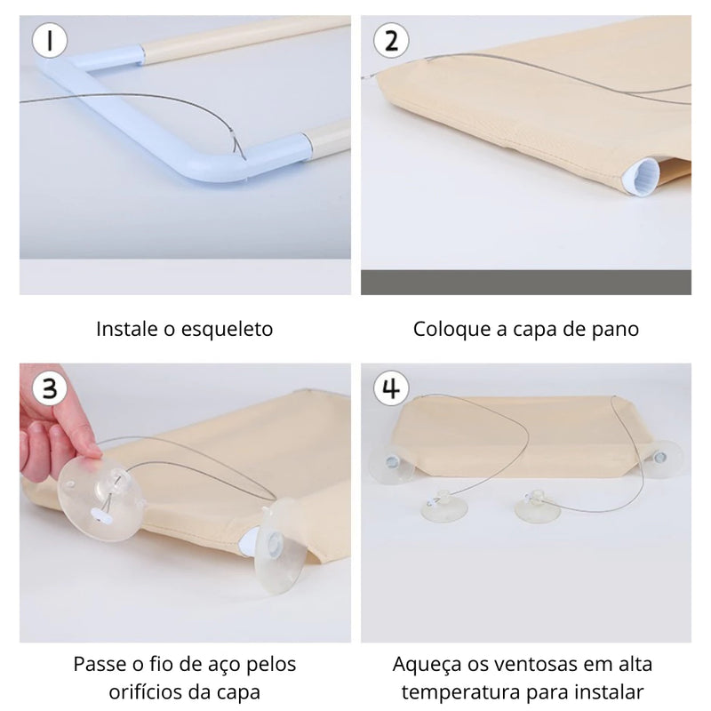Cama Suspensa para Gatos até 20 Kg