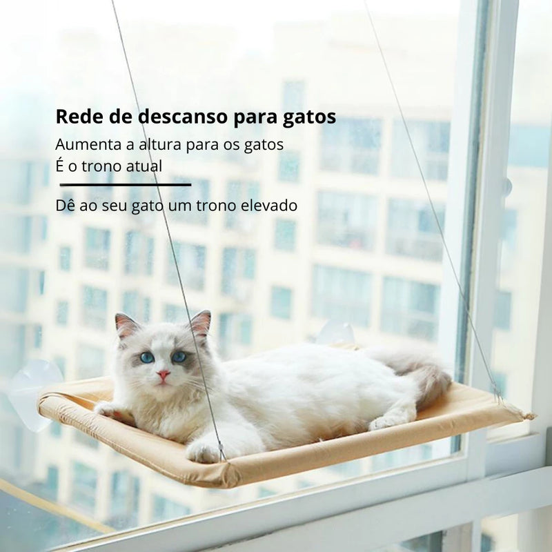 Cama Suspensa para Gatos até 20 Kg