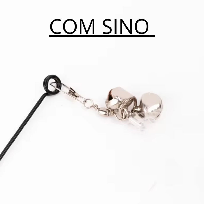Varinha com Penas e Sino - Diversão para Gatos