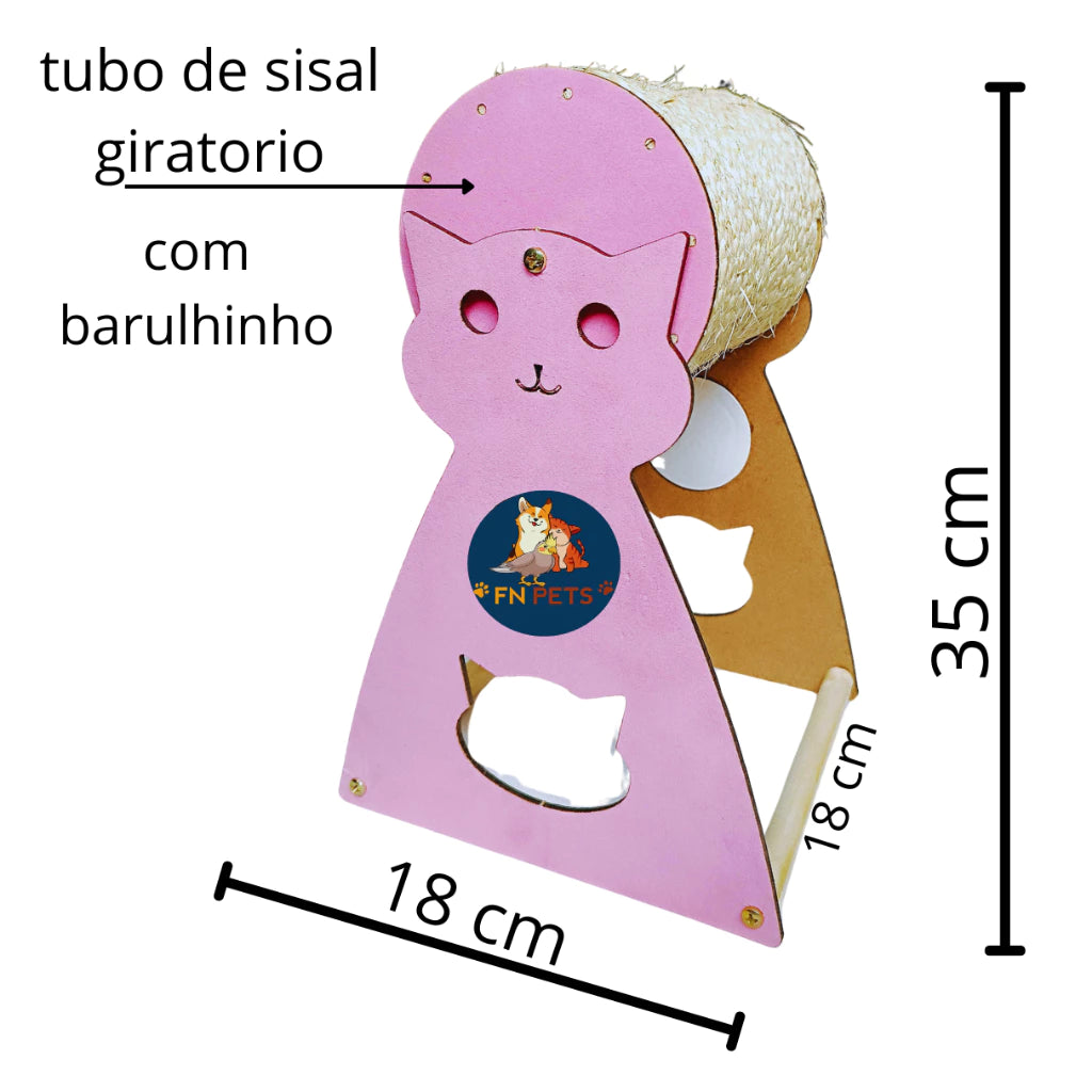 Arranhador Giratório para Gatos