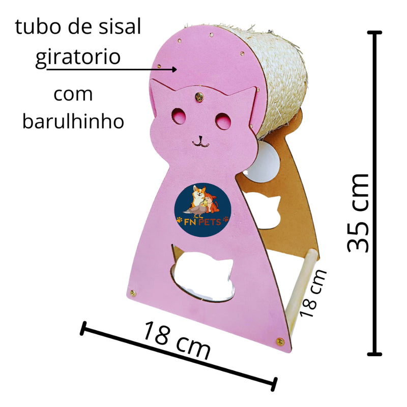 Arranhador Giratório para Gatos