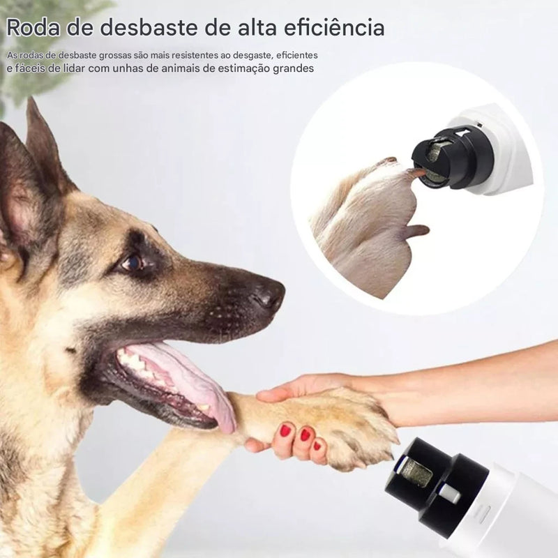 Lixador Elétrico de Unhas Para Cães e Gatos