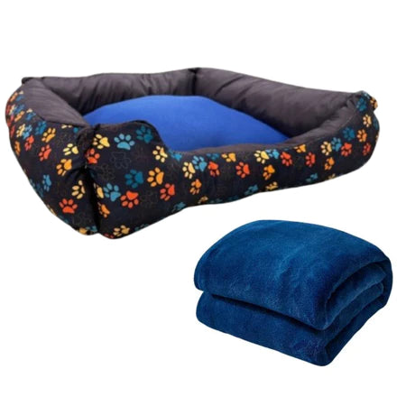 KIT CAMA + COBERTINHA PARA CACHORRO