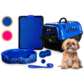 Kit Cachorro Completo Com Caminha Caixa De Transporte