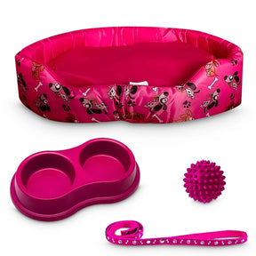 Kit Cachorro Completo Com Caminha Caixa De Transporte