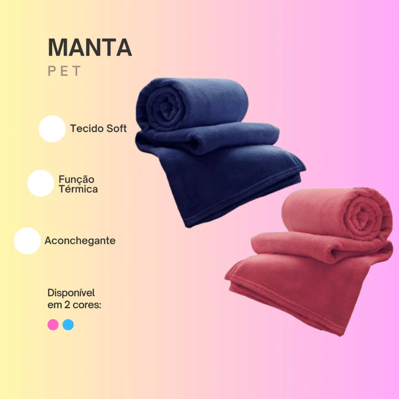 KIT CAMA + COBERTINHA PARA CACHORRO