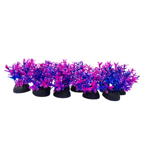 10 Mini Planta Artificial Plantinha - decoração para aquário
