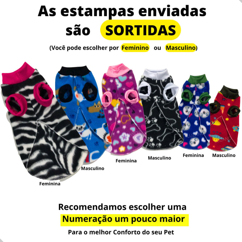 Roupas Aveludada para o Inverno | Cães