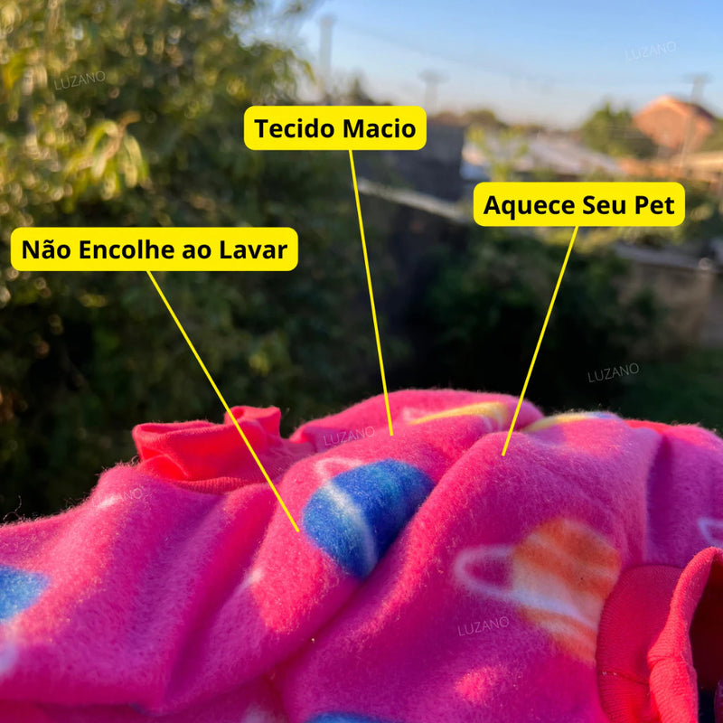 Roupas Aveludada para o Inverno | Cães