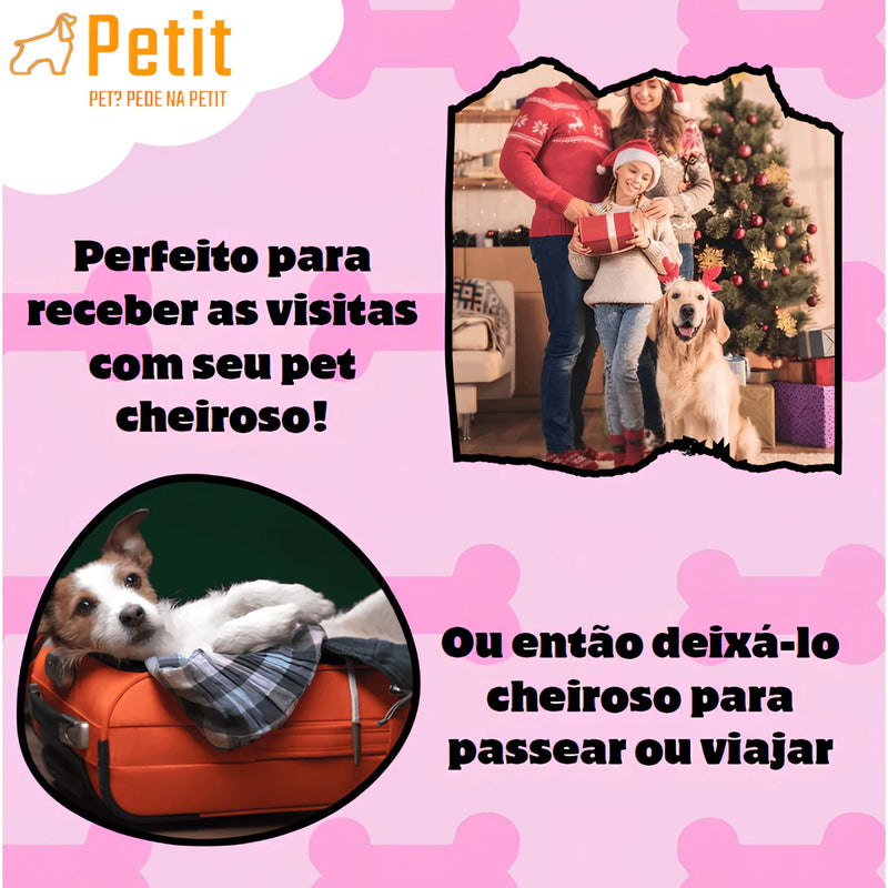 Kit Shampoo 5 em 1 + Condicionador + Perfume ou sem Perfume | Cães e Gatos | Pet Clean